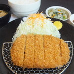 Kodawari Tonkatsu Kagura - ランチロースかつ（１５０ｇ）