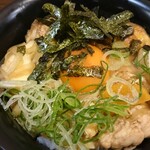 ゆ鳥 - タズミ卵の親子丼 アップ