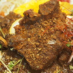 ドムジンスパイスカフェ - Tボーンラム＆マトンレッグカレー（Tボーンラム）
