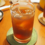 ドムジンスパイスカフェ - アイスティ（セイロンティとミントティのブレンド）