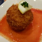 ひょうたんの回転寿司 - 蟹クリームコロッケ