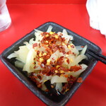 ラーメン二郎 - 唐辛子まぶし