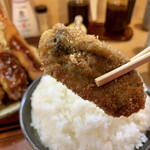 とんかつ一幸 - まずは塩で…(*^^*)