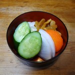 味乃宮川 - お新香