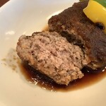 ジャム cafe 可鈴 - 【2020年9月3日(木)～6日(日)の週替わりランチ 1,050円】肉々しいけど優しいおいしさの手づくりバーグ(*^^*)