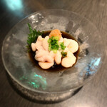 酒菜 竹のした - 旬の鱈の白子ポン酢は私の大好物です❣️(o^^o)