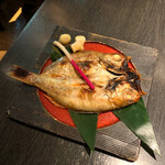 酒菜 竹のした - のどぐろの一夜干しは脂の乗りが秀逸です！！(o^^o)