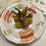 旬菜 おぐら家 - くわいと銀杏の素揚げ