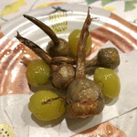 旬菜 おぐら家 - くわいと銀杏の素揚げ