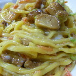 麺屋 じすり - 麺と具のアップ