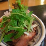 中華酒膳 幸龍 - （2012/6月-3）この日のお通しは自家製チャーシュー入りでした