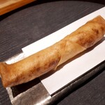 炭火割烹 白坂 - ⚫せいこ蟹　春巻き