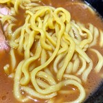 輝道家 - 酒井の麺はモッチリ感とコシが両立していました。
