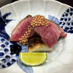 鳥田中 - 京都七谷鴨の炭火焼き