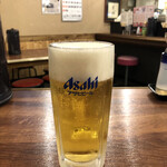 中華食堂 一富士 - 生ビールはアサヒです。