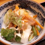神楽坂ささ木 - ⚫土佐酢の漬け野菜