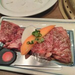 焼肉 鶯谷園 - 厚切りハラミ