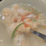 焼肉 鶯谷園 - たまごスープで温まる