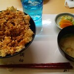 天麩羅 やぎ - 掻き揚げ丼