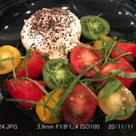 イレール人形町 - ブッラータチーズ サラダ添え