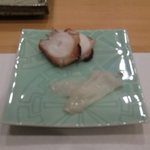 　やなぎ蛸のやわらか煮と昆布〆