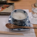 鮨処 有馬 - 　大和煮・海鮮のスープ様のもの