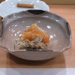 鮨処 有馬 - 　毛ガニとイバラ蟹内子