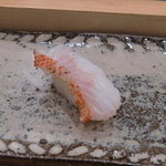 鮨処 有馬 - 　きんきの炙り