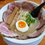 俺のラーメン あっぱれ屋 - こくまろ塩チャーシュー（H24.7.25）
