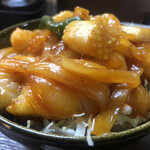 居喰処 光 - 2020/11/14
      本日の日替り 海老イカチリ丼 500円