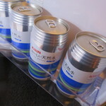 Mitsui Gaden Hoteru - サービスのミネラルウォーターは缶で