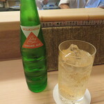 割烹　梅津 - 私はジンジャエールで