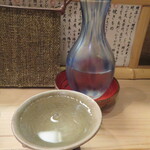 割烹　梅津 - 夫は冷酒に切り替えました