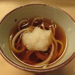 割烹　梅津 - お蕎麦