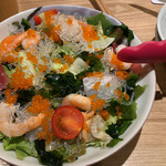 かどはち 燻 - 海鮮サラダハーフ