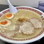 双喜紋 - 辛味・ニンニクアリアリのネギ抜き超コッテリ仕様
      今日は味付け卵トッピングd(^_^o)