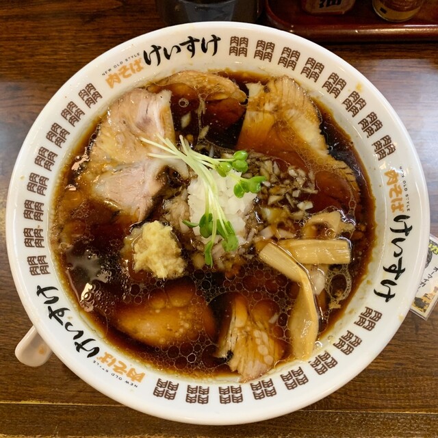 肉そばけいすけ 住吉店 住吉 ラーメン 食べログ