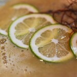 らぁ麺 飛鶏 - 濃厚つけ麺(麺少な目)