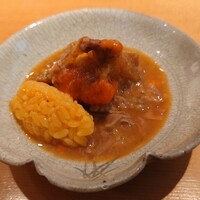 すし 喜邑 - 渡り蟹のブランデー漬け