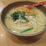 Mennba tadokorosyouten - 家内の、信州味噌ラーメン680円税別です