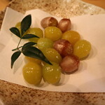 季節料理 よし野 - ぎんなん