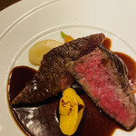 miyashita - 飛騨牛のステーキ、イチボともも肉