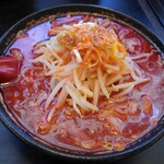 麺辛屋 二代目 美國 - 極辛豚汁ラーメン2倍　若干酸味がします。唐辛子は酸味と旨味があるようです。