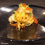 カーサ・デル・チーボ - 毛蟹といくらのTagliolini