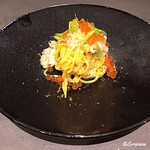 カーサ・デル・チーボ - 毛蟹といくらのTagliolini