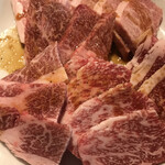 和牛焼肉食べ放題 肉屋の台所 - 