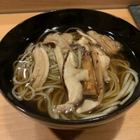 浅草じゅうろく - 松茸のそば
