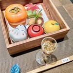 Kakimotoke - 前菜のかわいい器たち