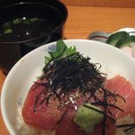 赤坂 ひかわ - 赤出汁、香の物