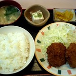 なかよし - コロッケ定食　３９０円
